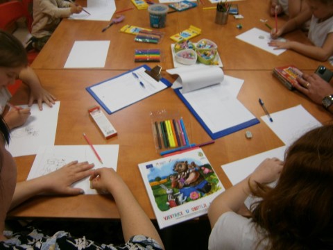 2. likovno – kreativna radionica za djecu i roditelje u Senju