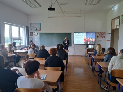 Predavanje u Osnovnoj školi Sveti Petar Orehovec