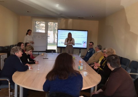 Provedena radionica „Usamljenost i kako se nositi s njom“ za članove Udruge slijepih u prostoru Obiteljskog centra