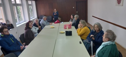 Interaktivno predavanje za članove Udruge slijepih Međimurske županije pod nazivom „Panika