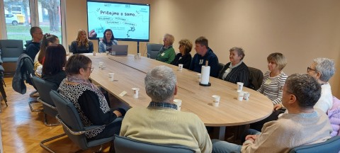 „Pričajmo o samo…“ – radionica za članove Udruge slijepih Koprivničko-križevačke županije